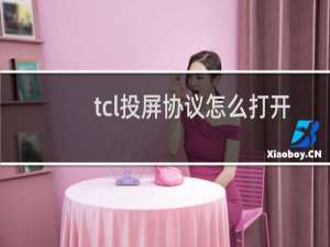 tcl投屏协议怎么打开