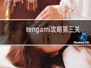 tengami攻略第三关