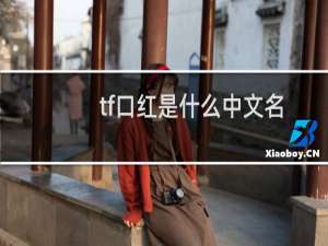 tf口红是什么中文名