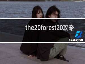 the forest 攻略