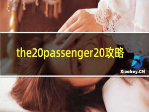 the passenger 攻略