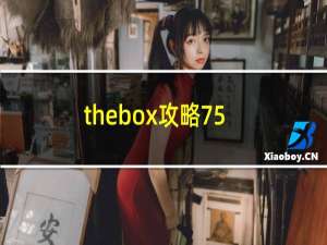 thebox攻略75