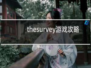 thesurvey游戏攻略