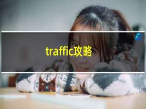 traffic攻略