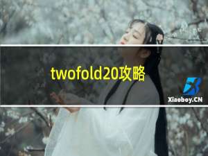 twofold 攻略