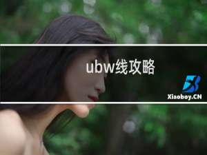 ubw线攻略