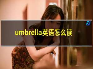 umbrella英语怎么读