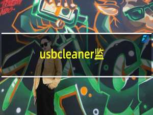 usbcleaner监控程式