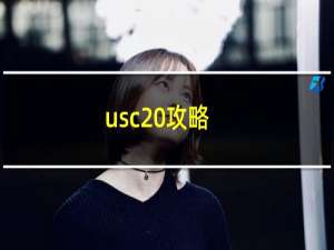 usc 攻略