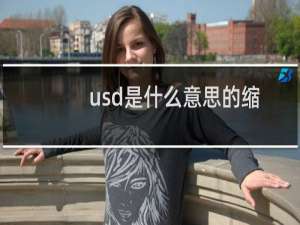 usd是什么意思的缩写（USD是什么意思）