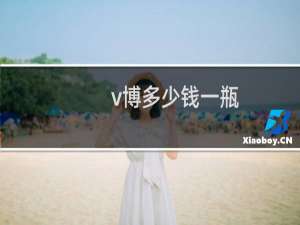 v博多少钱一瓶