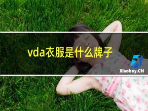 vda衣服是什么牌子