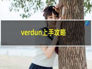 verdun上手攻略