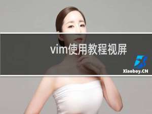 vim使用教程视屏