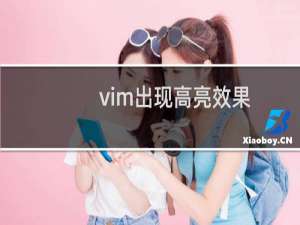 vim出现高亮效果