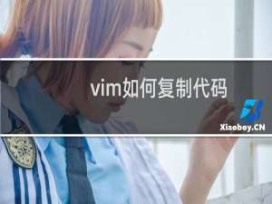 vim如何复制代码