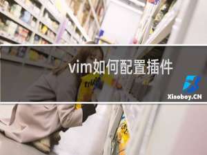 vim如何配置插件