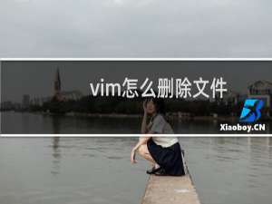 vim怎么删除文件