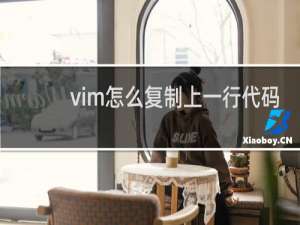 vim怎么复制上一行代码