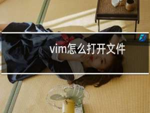 vim怎么打开文件