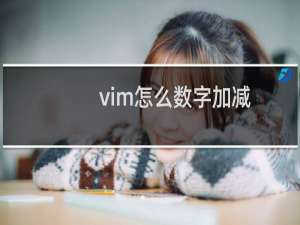 vim怎么数字加减