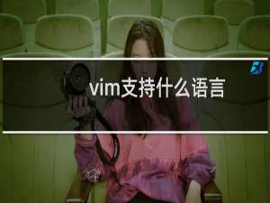 vim支持什么语言