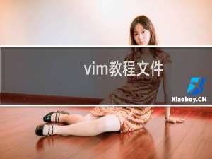 vim教程文件