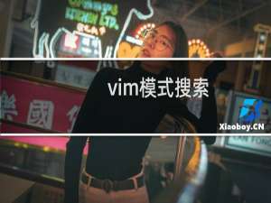 vim模式搜索