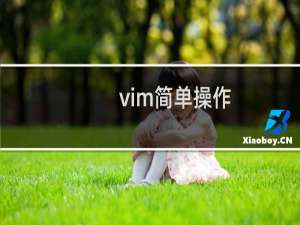 vim简单操作