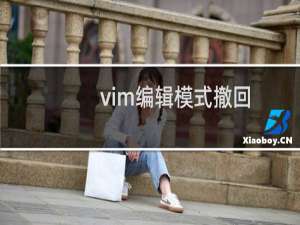 vim编辑模式撤回