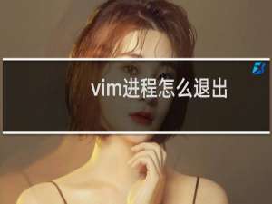 vim进程怎么退出