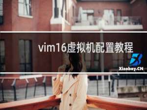 vim16虚拟机配置教程