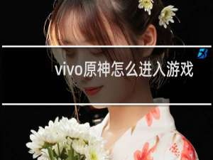 vivo原神怎么进入游戏