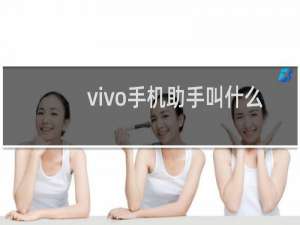 vivo手机助手叫什么