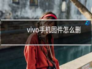 vivo手机固件怎么删除