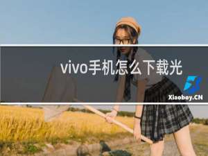vivo手机怎么下载光遇