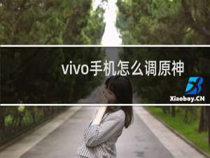 vivo手机怎么调原神
