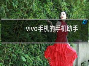 vivo手机的手机助手叫什么