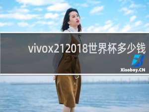 vivox212018世界杯多少钱