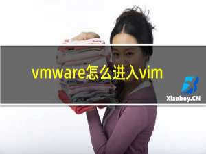vmware怎么进入vim