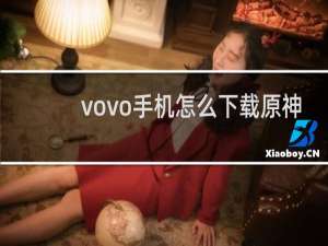 vovo手机怎么下载原神