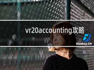 vr accounting攻略