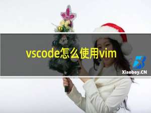 vscode怎么使用vim