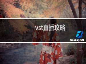 vst直播攻略