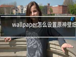 wallpaper怎么设置原神壁纸