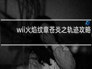 wii火焰纹章苍炎之轨迹攻略