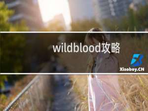 wildblood攻略