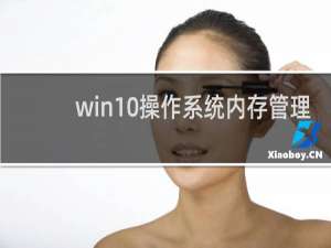 win10操作系统内存管理