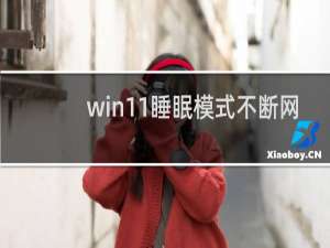 win11睡眠模式不断网