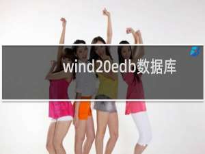 wind edb数据库